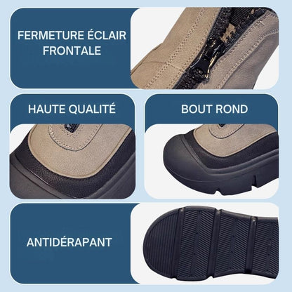 Bottes d'hiver imperméables et confortables pour femmes