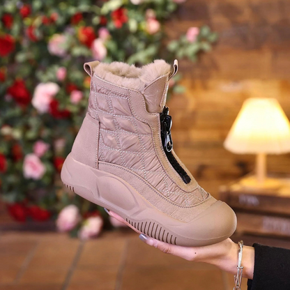 Bottes d'hiver imperméables et confortables pour femmes