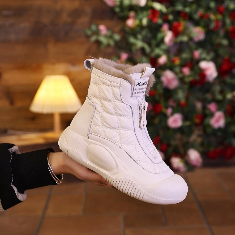 Bottes d'hiver imperméables et confortables pour femmes