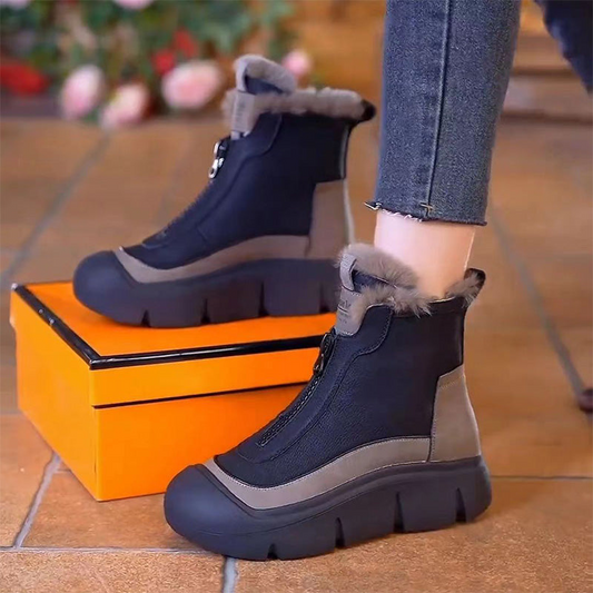 Bottes d'hiver imperméables et confortables pour femmes