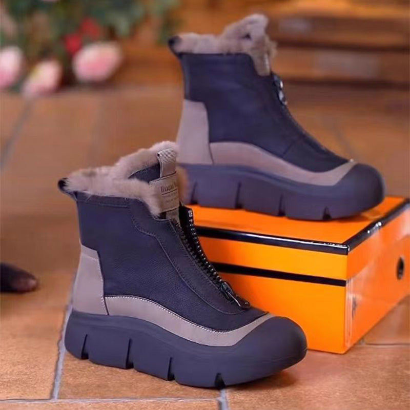 Bottes d'hiver imperméables et confortables pour femmes