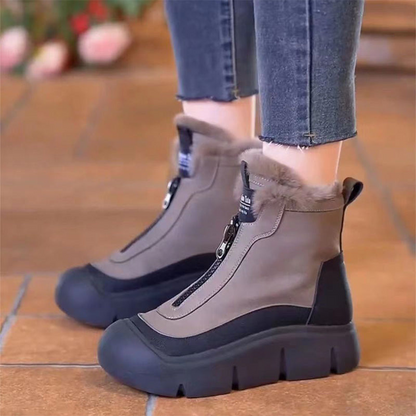 Bottes d'hiver imperméables et confortables pour femmes